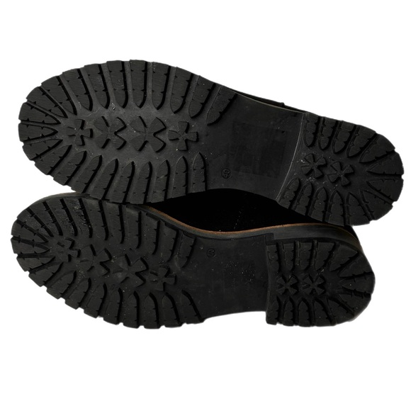 Bos. & Co. Calib Black Suede Boots with Faux Fur lining Size 40 US 9 - 9.5 - Picture 15 of 16